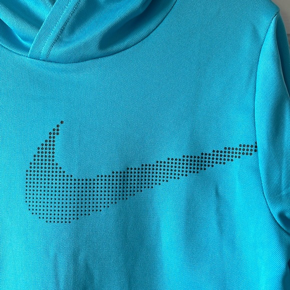 Nike Blue Hoodie With Stretch - Picture 2 of 7